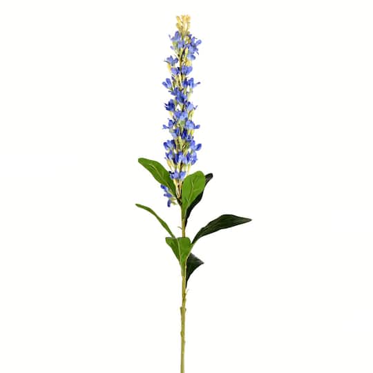 FA191802 37.8 in. Artificial Hyacinth Stem, Blue - Pack of 3